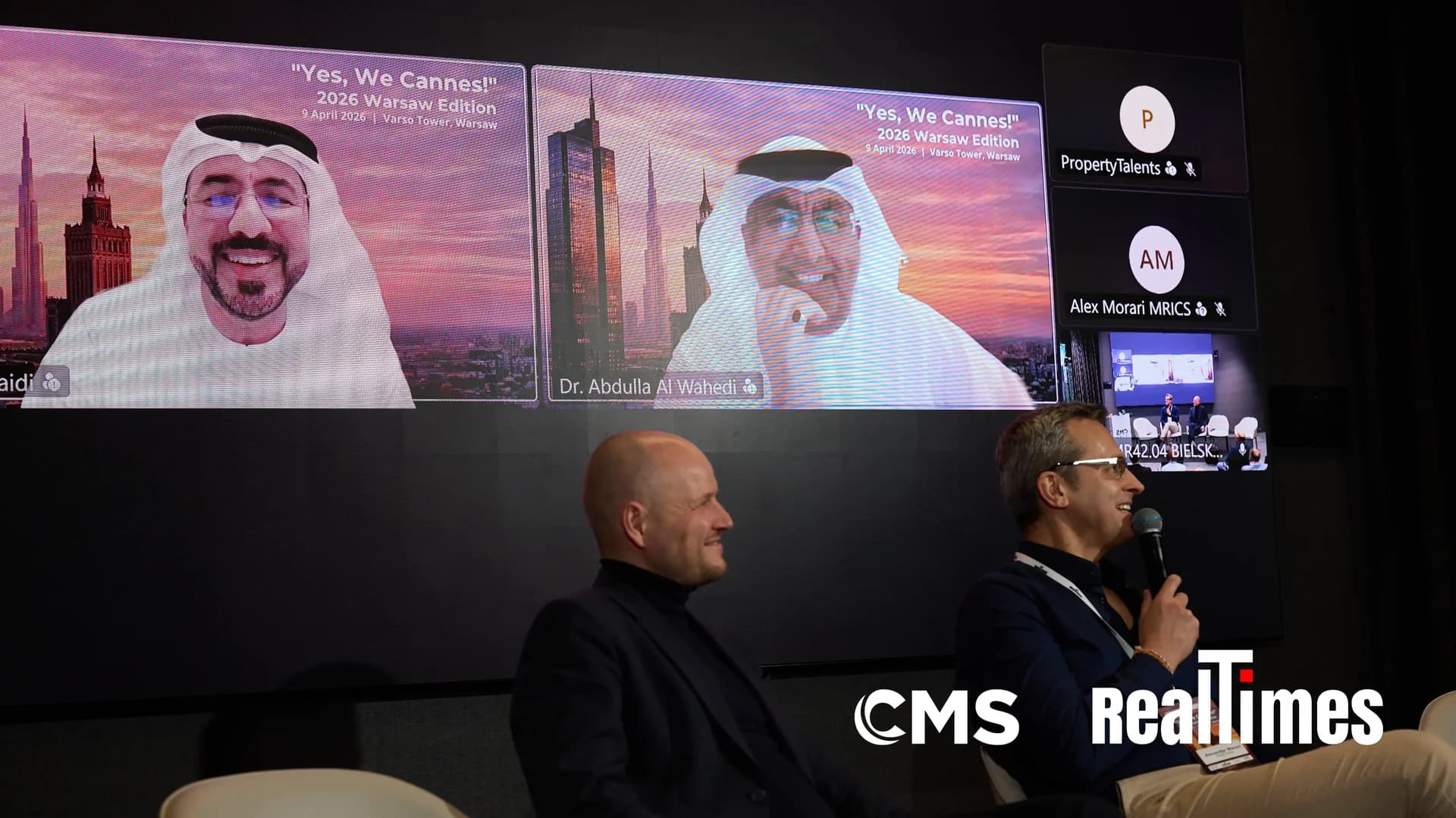 Varso Tower & Burj Khalifa: A Dialogue of Skyscrapers, Panel III on stage at Yes, We Cannes! 2026 Warsaw