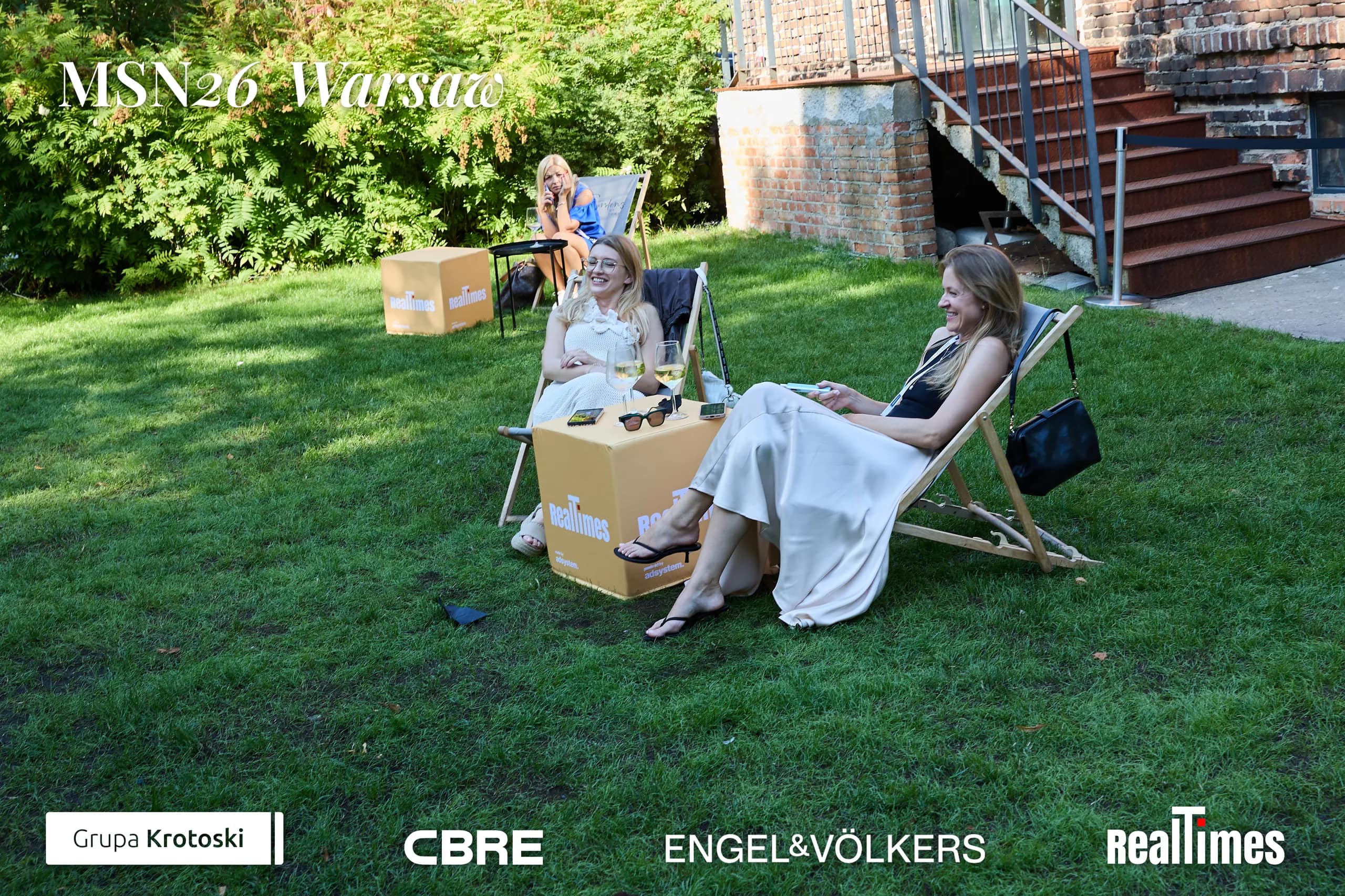 Mid-Summer Night 2026 at B'Fort, Warsaw: garden deckchair lounging