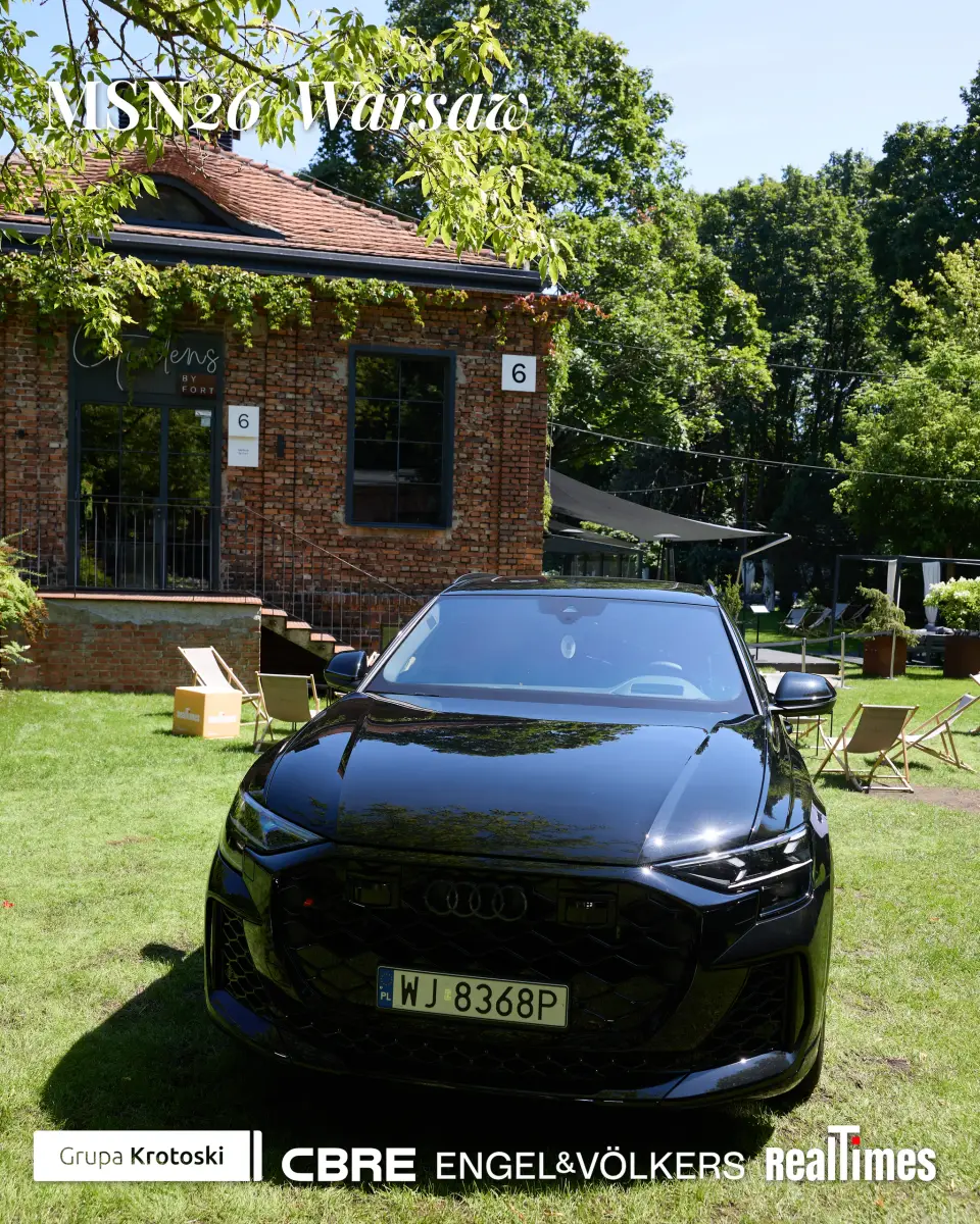 Mid-Summer Night 2026 at B'Fort, Warsaw: Audi car parked at fort venue