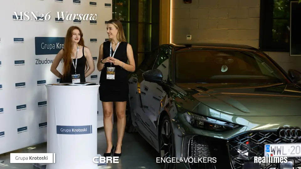 Mid-Summer Night 2026 at B'Fort, Warsaw: Grupa Krotoski car stand, hostesses