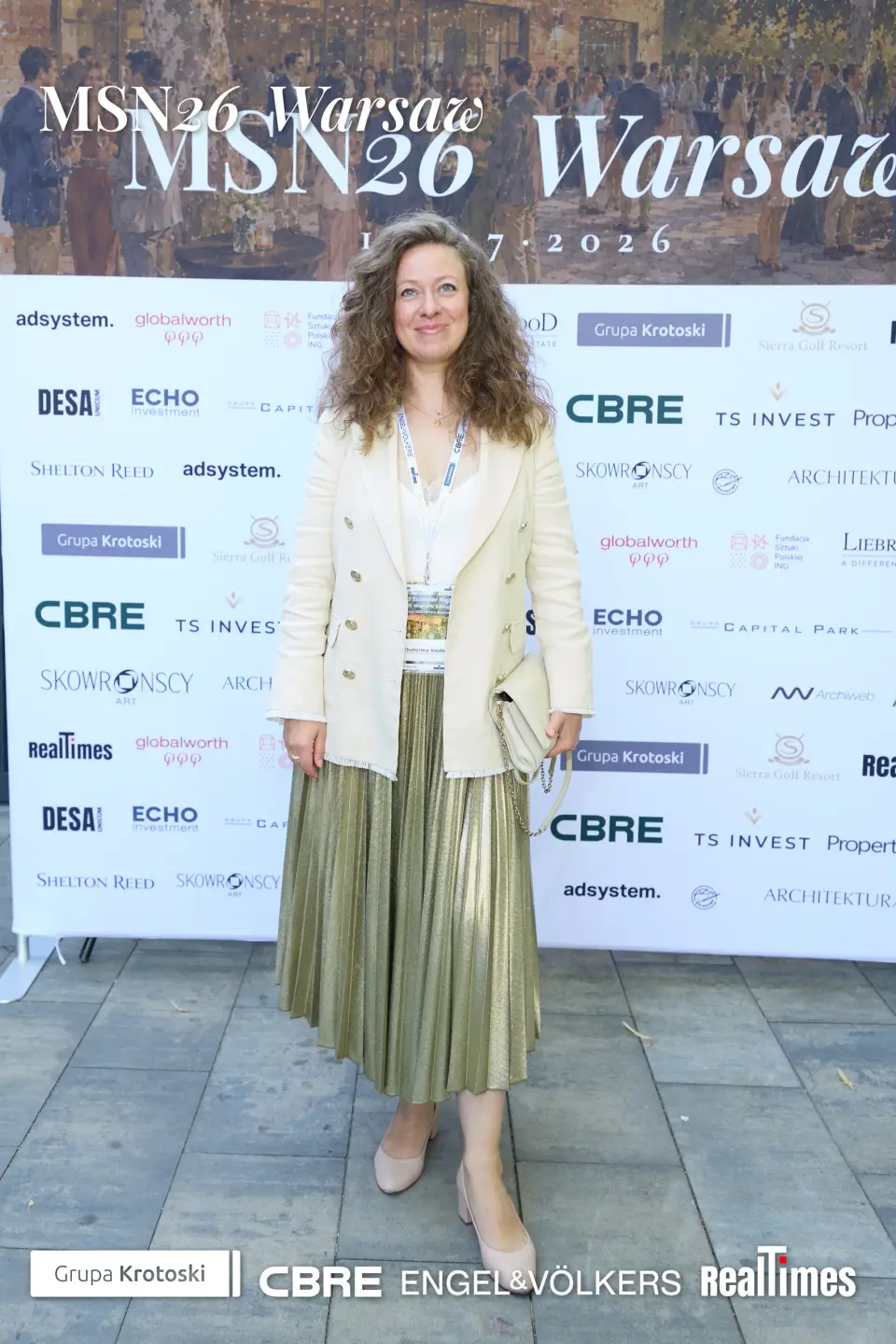 Mid-Summer Night 2026 at B'Fort, Warsaw: sponsor press-wall portrait