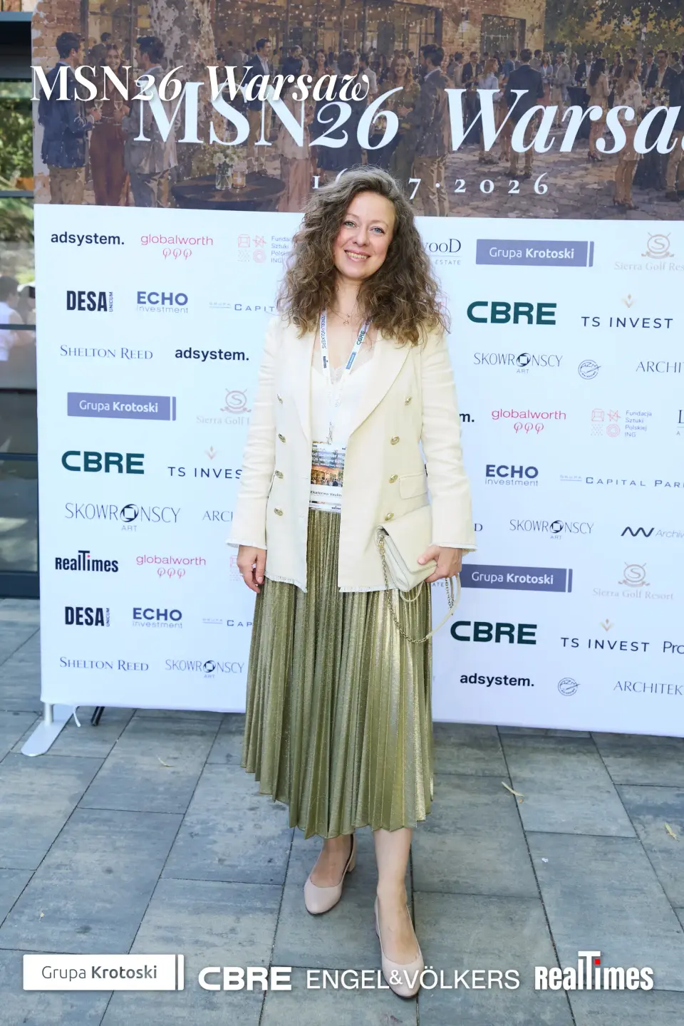 Mid-Summer Night 2026 at B'Fort, Warsaw: sponsor press-wall portrait