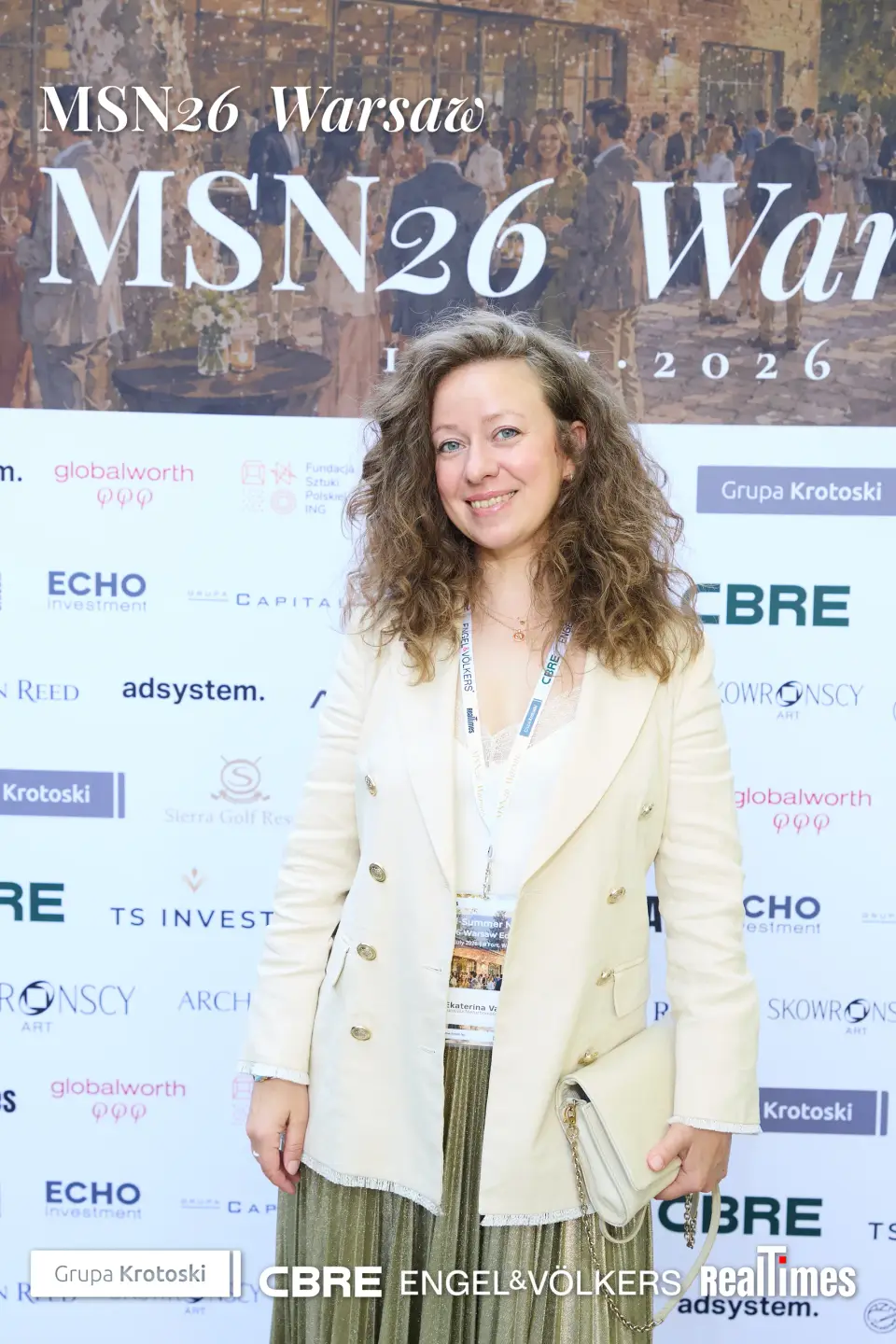Mid-Summer Night 2026 at B'Fort, Warsaw: sponsor press-wall portrait